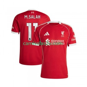 Camisolas de futebol Liverpool Mohamed Salah 11 Equipamento Principal 2025/26 Manga Curta